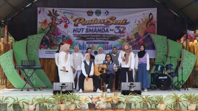 Puncak HUT ke-32 SMAN 2 Bontang: Meriah, Penuh Kreativitas dan Kebersamaan